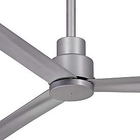 Image3 of 52" Minka Aire Simple Silver Ceiling Fan with Remote more views