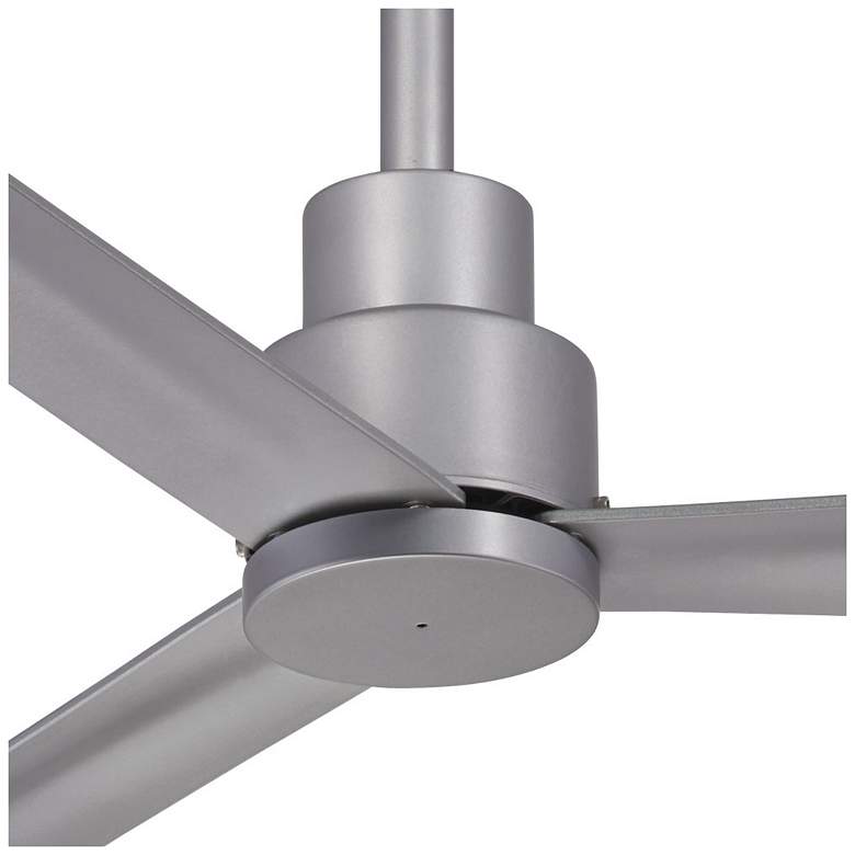 Image 3 52" Minka Aire Simple Silver Ceiling Fan with Remote more views