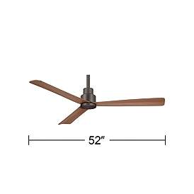Image5 of 52" Minka Aire Simple Wet Location Ceiling Fan with Remote Control more views