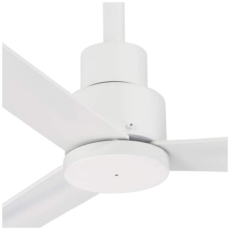 Image 3 52 inch Minka Aire Simple White Modern Outdoor Ceiling Fan with Remote more views