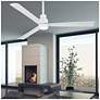 52" Minka Aire Simple White Modern Outdoor Ceiling Fan with Remote