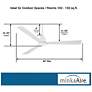 52" Minka Aire Simple White Modern Outdoor Ceiling Fan with Remote