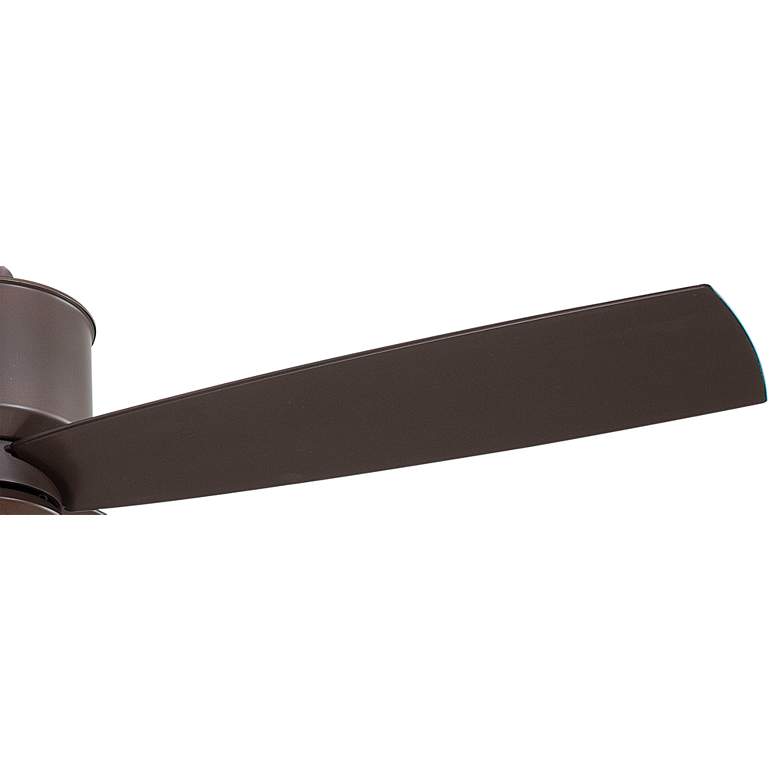 Image 4 52" Minka Aire Strata Bronze Outdoor Rated LED Ceiling Fan with Remote more views