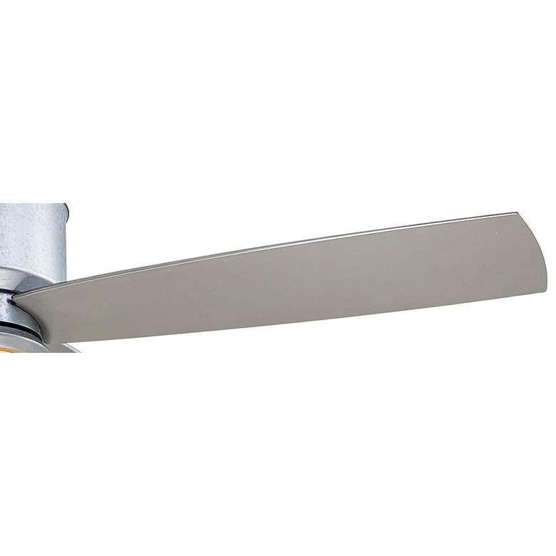 Image 4 52" Minka Aire Strata Galvanized Outdoor LED Ceiling Fan with Remote more views