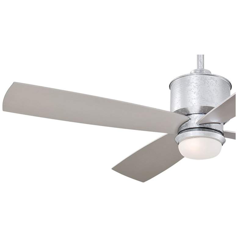 Image 7 52" Minka Aire Strata Galvanized Outdoor LED Ceiling Fan with Remote more views