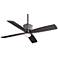 52" Minka Aire Strata Smoked Iron Ceiling Fan with Light Kit