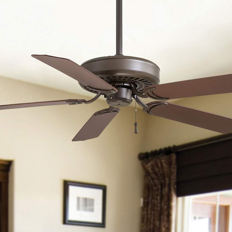 Image 1 52 inch Minka Aire Sundance Bronze Pull Chain Ceiling Fan