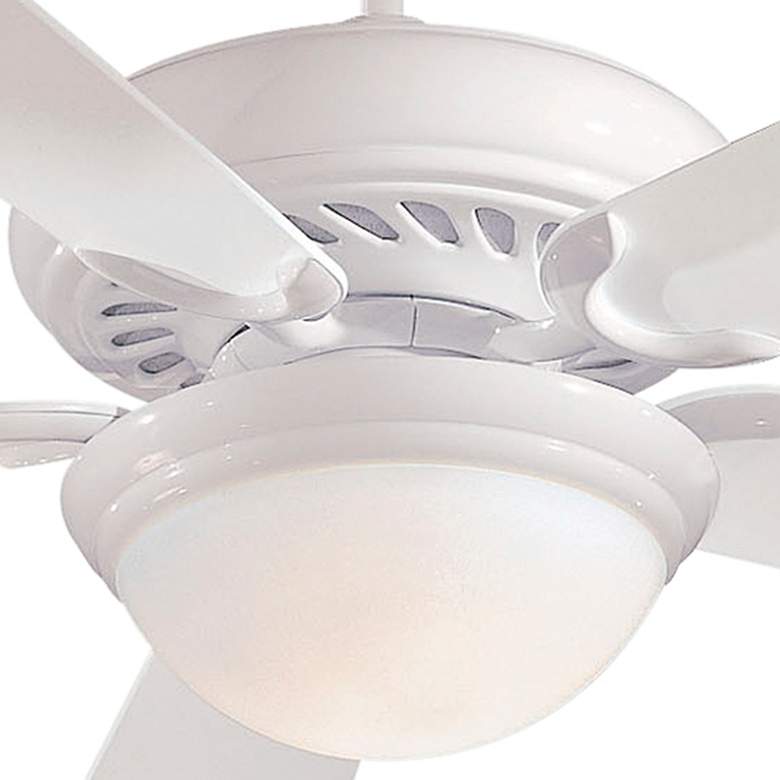 Image 3 52 inch Minka Aire Supra White LED Ceiling Fan with Remote more views