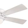 52" Minka Aire Supra White LED Ceiling Fan with Remote
