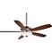 52" Minka Aire Traditional Mojo Pewter Ceiling Fan