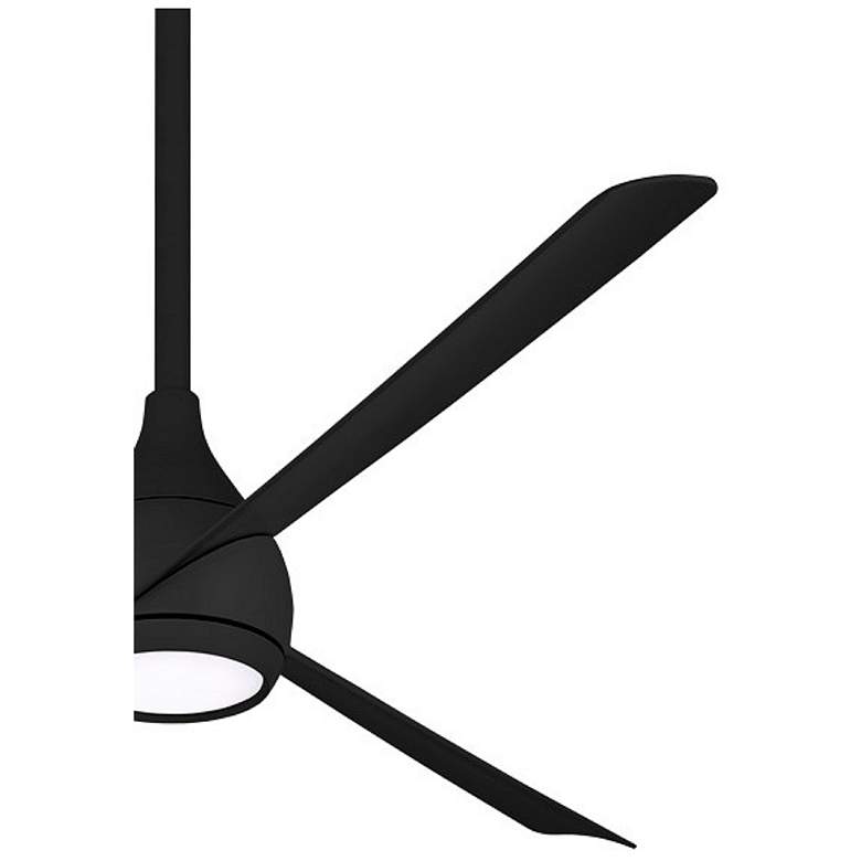 Image 5 52" Minka Aire Twist Coal LED Smart Ceiling Fan with Remote more views