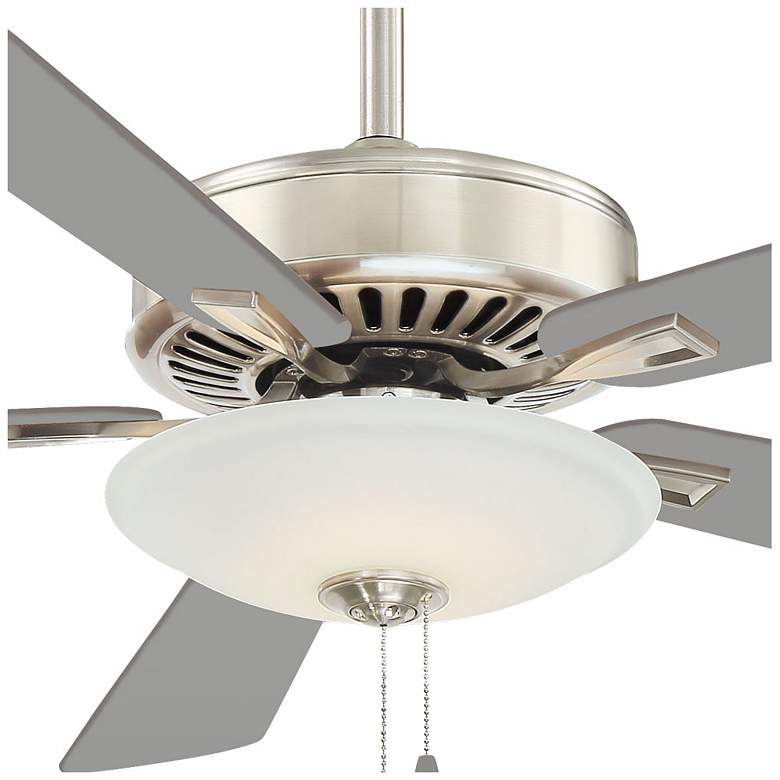 Image 3 52" Minka Aire Uni-Pack Polished Nickel LED Pull Chain Ceiling Fan more views