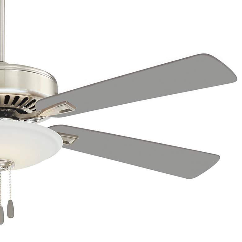 Image 4 52" Minka Aire Uni-Pack Polished Nickel LED Pull Chain Ceiling Fan more views