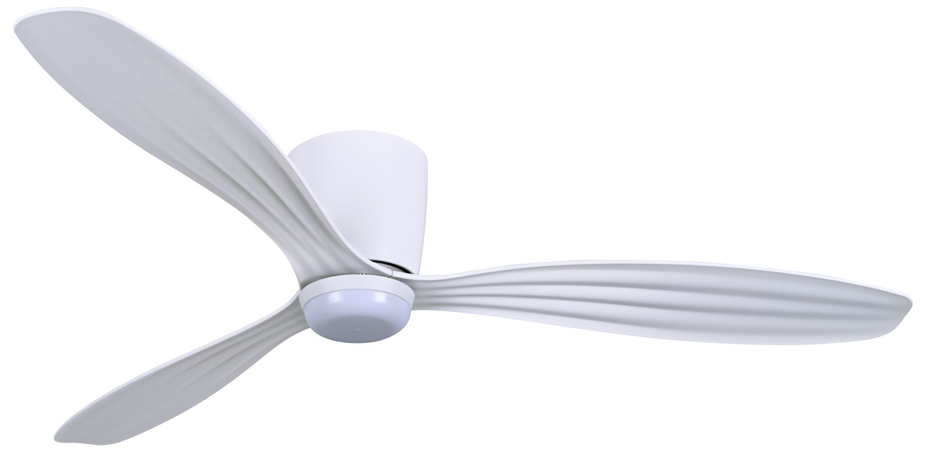 52" Minka Aire Ventiara 52-in LED Flat White 3-Blade Ceiling Fan
