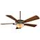 52" Minka Aire Volterra Belcaro Walnut Ceiling Fan