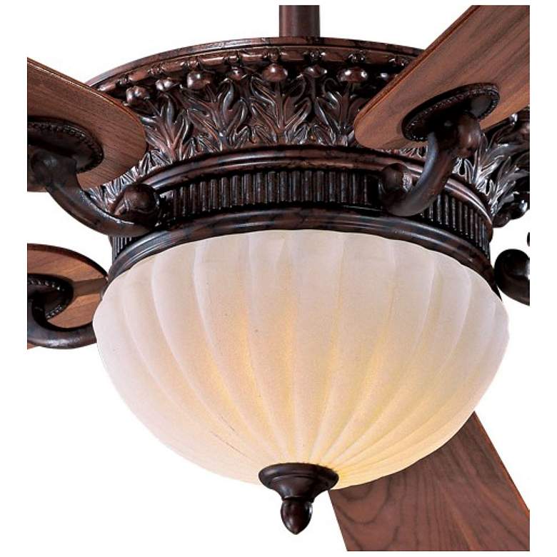 Image 4 52" Minka Aire Volterra Bronze LED Ceiling Fan with Wall Control more views
