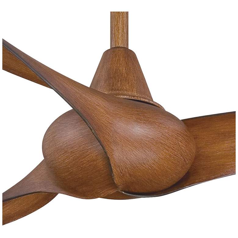 Image 3 52 inch Minka Aire Wave Distressed Koa Indoor Ceiling Fan with Remote more views