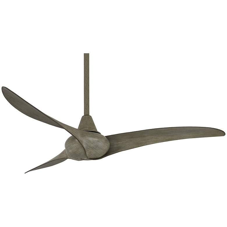 Image 2 52 inch Minka Aire Wave Driftwood Ceiling Fan with Remote Control