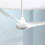 52" Minka Aire Wave White Ceiling Fan with Remote Control