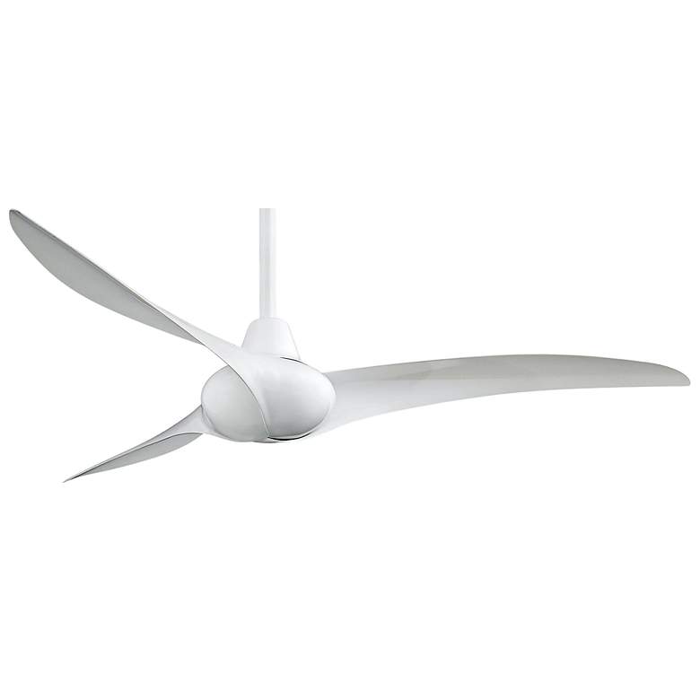 Image 2 52" Minka Aire Wave White Finish Indoor Ceiling Fan with Remote