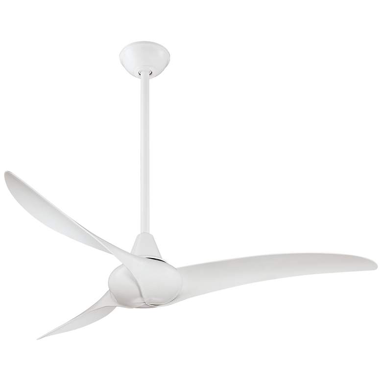 Image 2 52" Minka Aire Wave White Finish Indoor Ceiling Fan with Remote