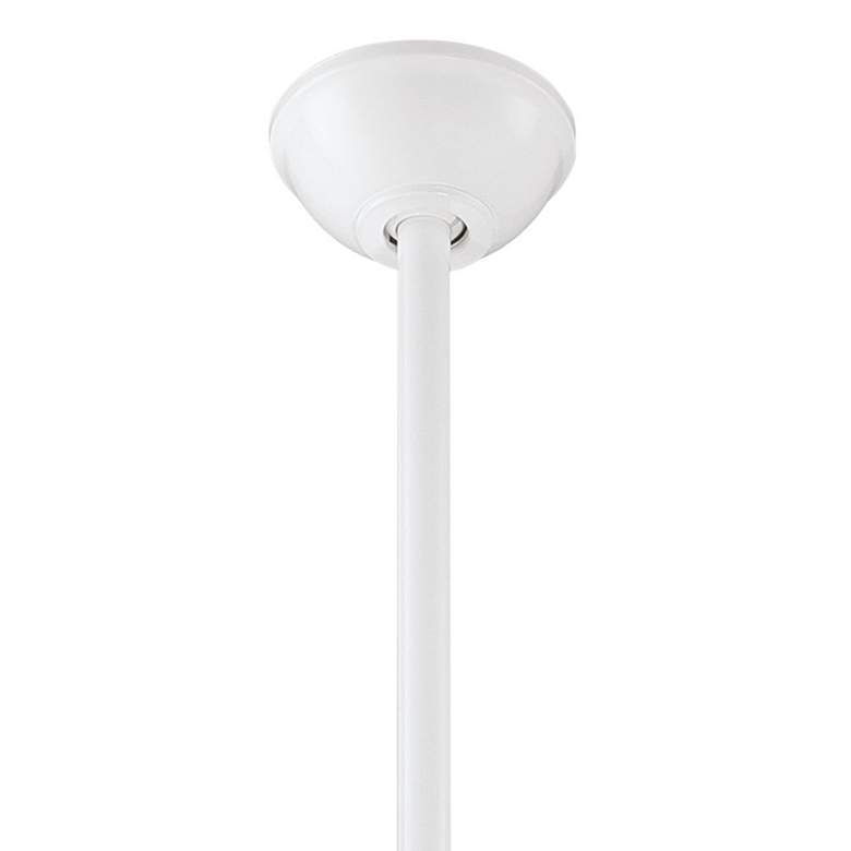Image 4 52" Minka Aire Wave White Finish Indoor Ceiling Fan with Remote more views