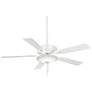 52" Minka Aire White Finish LED Pull Chain Indoor Ceiling Fan