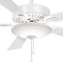 52" Minka Aire White Finish LED Pull Chain Indoor Ceiling Fan