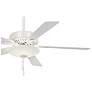 5_52" Minka Aire White Finish LED Pull Chain Indoor Ceiling Fan more views