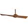 52" Minka Aire Wing Distressed Koa Two Blade Ceiling Fan