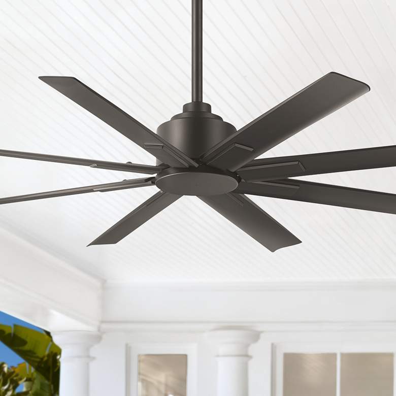 Image 1 52" Minka Aire Xtreme H2O Bronze Wet Rated Ceiling Fan with Remote