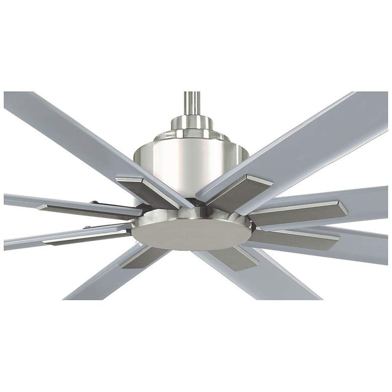 Image 3 52" Minka Aire Xtreme H2O Brushed Nickel Wet Ceiling Fan with Remote more views