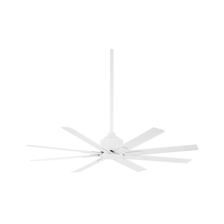Image 2 52" Minka Aire Xtreme H2O Flat White Wet Ceiling Fan with Remote