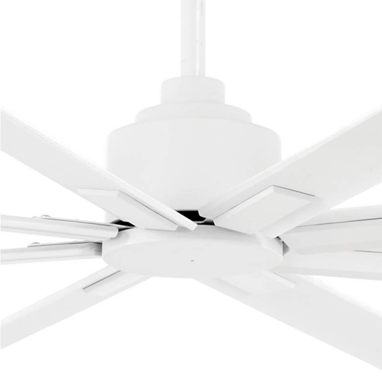 Image 3 52" Minka Aire Xtreme H2O Flat White Wet Ceiling Fan with Remote more views