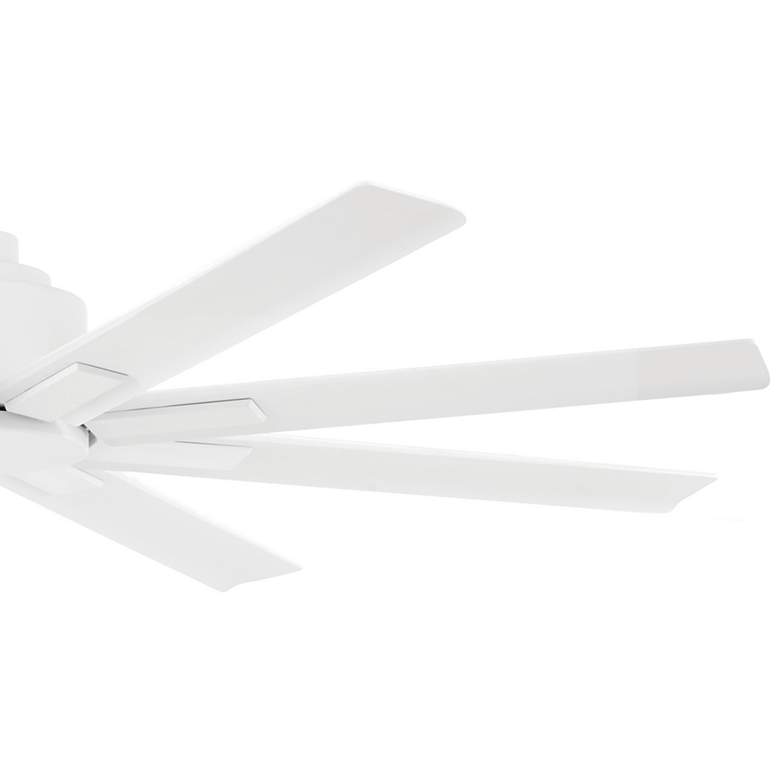 Image 4 52" Minka Aire Xtreme H2O Flat White Wet Ceiling Fan with Remote more views