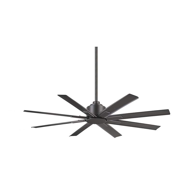 Image 1 52 inch Minka Aire Xtreme H2O Smoked Iron Wet Ceiling Fan with Remote