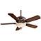 52" Minka Bolo Belcaro Walnut Excavation Light Ceiling Fan