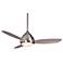 52" Minka Concept I Wet Location Brushed Nickel Ceiling Fan