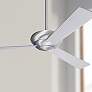 52" Modern Fan Altus Aluminum Finish Ceiling Fan with Wall Control