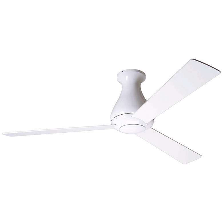Image 2 52" Modern Fan Altus Gloss White Modern Ceiling Fan with Wall Control