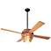 52" Modern Fan Stella Maple 4-Blade LED Ceiling Fan with Remote