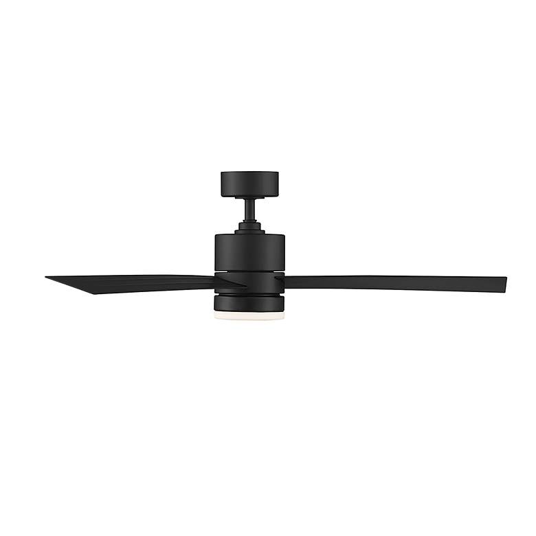Image 4 52" Modern Forms Axis Black 3000K LED Smart Ceiling Fan more views