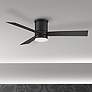 2_52" Modern Forms Axis Black LED Smart Hugger Ceiling Fan