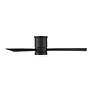 6_52" Modern Forms Axis Black LED Smart Hugger Ceiling Fan more views