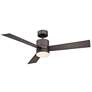 52" Modern Forms Axis Bronze 2700K LED Wet Rated Smart Ceiling Fan
