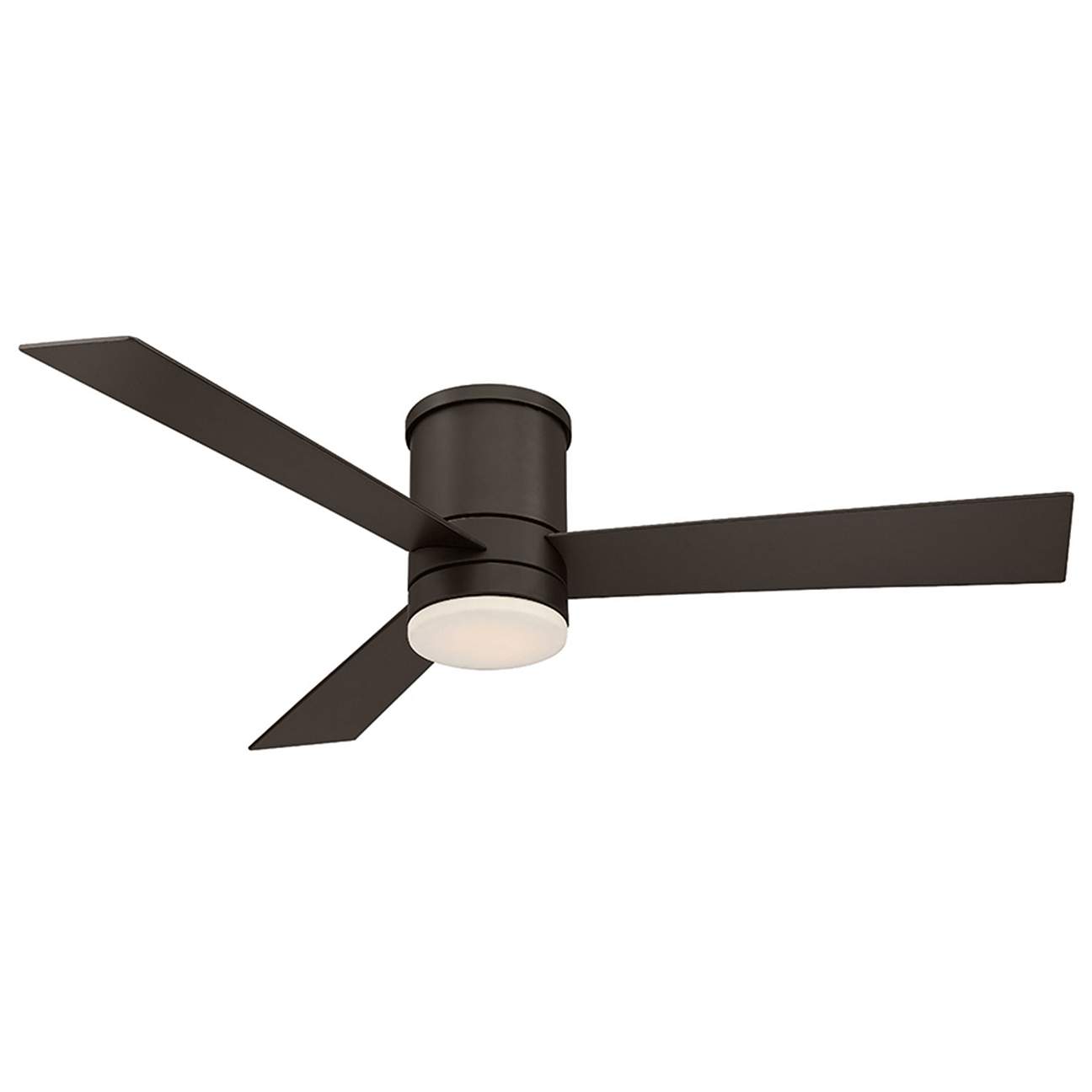 52" Modern Forms Axis Bronze Hugger Wet LED Smart Ceiling Fan 59H47
