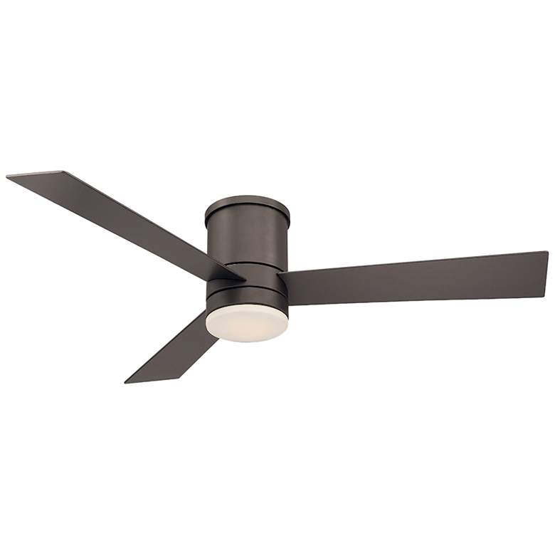 Image 2 52 inch Modern Forms Axis Bronze Hugger Wet LED Smart Ceiling Fan