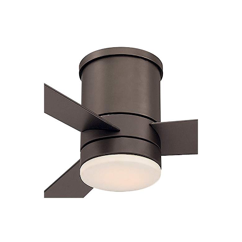 Image 3 52 inch Modern Forms Axis Bronze Hugger Wet LED Smart Ceiling Fan more views