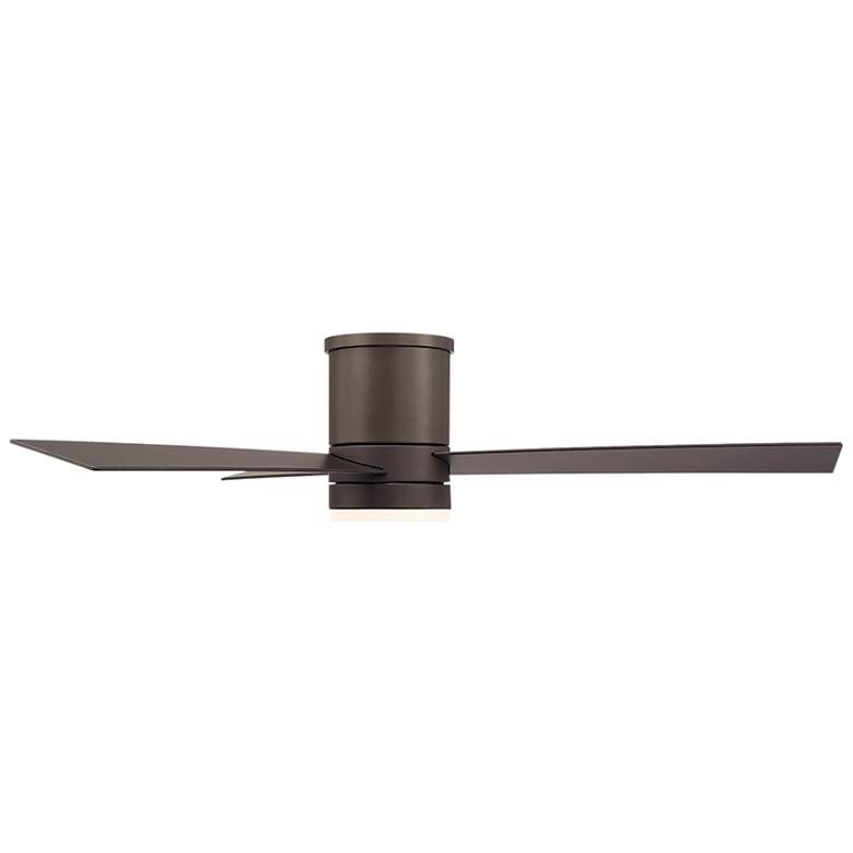Image 6 52" Modern Forms Axis Bronze Hugger Wet LED Smart Ceiling Fan more views