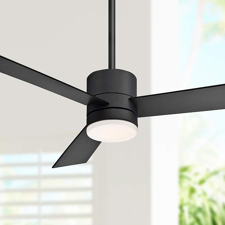 Image 1 52" Modern Forms Axis Bronze LED Wet Rated Smart Ceiling Fan